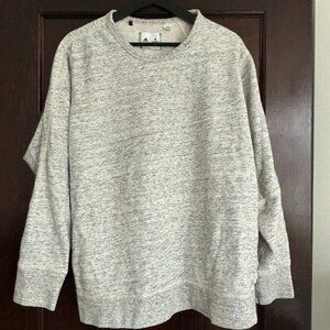 Reigning Champ Heather Grey Crew Neck Sweatshirt Size M